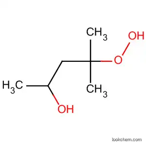 Molecular Structure of 66734-30-3 (2-Pentanol, 4-hydroperoxy-4-methyl-)