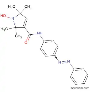 Molecular Structure of 71583-90-9 (1H-Pyrrol-1-yloxy,
2,5-dihydro-2,2,5,5-tetramethyl-3-[[[4-(phenylazo)phenyl]amino]carbonyl
]-)