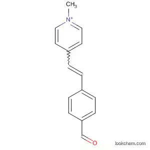 Molecular Structure of 73264-13-8 (4-[2-(4-formylphenyl)vinyl]-1-methylpyridinium)