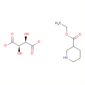 3-Piperidinecarboxylic acid, ethyl ester, (3R)-,
(2R,3R)-2,3-dihydroxybutanedioate (1:1)(83602-37-3)