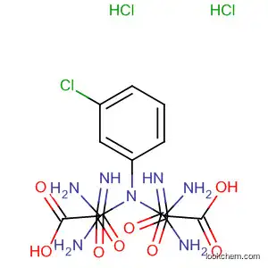 Molecular Structure of 92503-73-6 (Imidodicarbonimidic diamide, N-(3-chlorophenyl)-, hydrochloride)