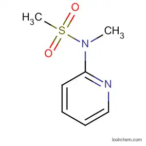 Molecular Structure of 100868-76-6 (Methanesulfonamide, N-methyl-N-2-pyridinyl-)