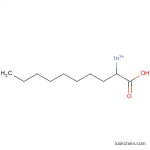 Molecular Structure of 102859-19-8 (Decanoic acid, indium(3+) salt)
