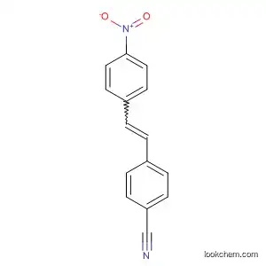 Molecular Structure of 106987-31-9 (Benzonitrile, 4-[2-(4-nitrophenyl)ethenyl]-)