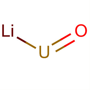 Molecular Structure of 11126-14-0 (Lithium uranium oxide)