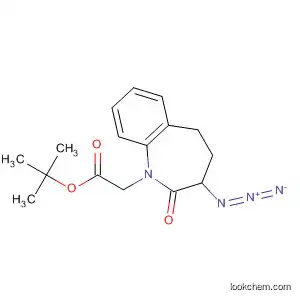 Molecular Structure of 98626-44-9 (1H-1-Benzazepine-1-acetic acid, 3-azido-2,3,4,5-tetrahydro-2-oxo-,
1,1-dimethylethyl ester)