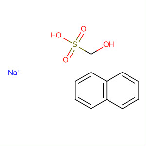 Molecular Structure of 113436-01-4 (1-Naphthalenemethanesulfonic acid, a-hydroxy-, monosodium salt)