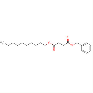 Molecular Structure of 119450-18-9 (Butanedioic acid, decyl phenylmethyl ester)