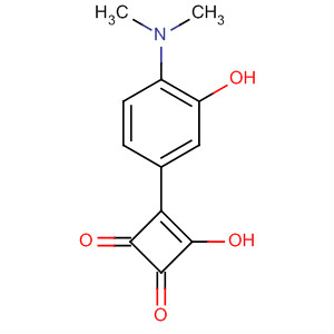 Molecular Structure of 126434-67-1 (3-Cyclobutene-1,2-dione,
3-[4-(dimethylamino)-3-hydroxyphenyl]-4-hydroxy-)