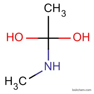 Molecular Structure of 146062-36-4 (1,1-Ethanediol, 1-(methylamino)-)