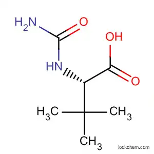 Molecular Structure of 151095-77-1 (L-Valine, N-(aminocarbonyl)-3-methyl-)