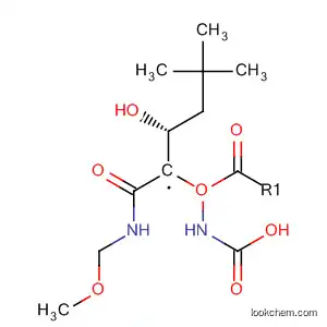 Molecular Structure of 163625-37-4 (Carbamic acid,
[(1S,2R)-2-hydroxy-1-[(methoxymethylamino)carbonyl]propyl]-,
1,1-dimethylethyl ester)