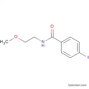 Molecular Structure of 166959-55-3 (Benzamide, 4-iodo-N-(2-methoxyethyl)-)