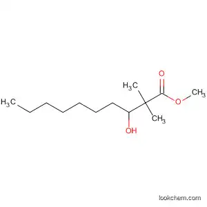 Molecular Structure of 175732-06-6 (Decanoic acid, 3-hydroxy-2,2-dimethyl-, methyl ester)