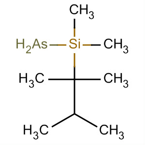 Molecular Structure of 178246-61-2 (Arsine, [dimethyl(1,1,2-trimethylpropyl)silyl]-)