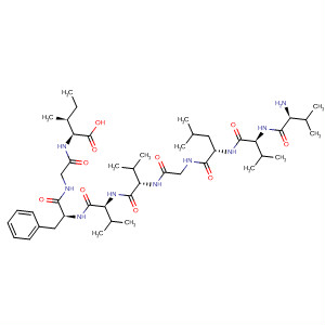 Molecular Structure of 194493-58-8 (L-Isoleucine,
L-valyl-L-valyl-L-leucylglycyl-L-valyl-L-valyl-L-phenylalanylglycyl-)