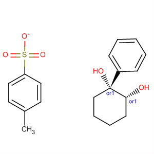 Molecular Structure of 194795-93-2 (1,2-Cyclohexanediol, 1-phenyl-, 2-(4-methylbenzenesulfonate),
(1R,2R)-rel-)