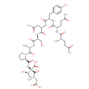 Molecular Structure of 194803-91-3 (L-Threonine,
L-glutaminyl-L-glutaminyl-L-tyrosyl-L-asparaginyl-L-seryl-L-alanyl-L-prolyl-L-
a-aspartyl-)