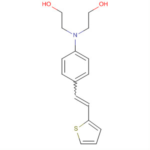 Molecular Structure of 195058-35-6 (Ethanol, 2,2'-[[4-[2-(2-thienyl)ethenyl]phenyl]imino]bis-)