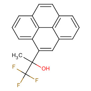 Molecular Structure of 197966-54-4 (4-Pyrenemethanol, a-methyl-a-(trifluoromethyl)-)