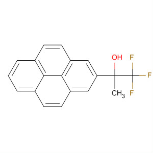 Molecular Structure of 197966-55-5 (2-Pyrenemethanol, a-methyl-a-(trifluoromethyl)-)