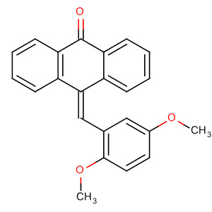 Molecular Structure of 198134-50-8 (9(10H)-Anthracenone, 10-[(2,5-dimethoxyphenyl)methylene]-)