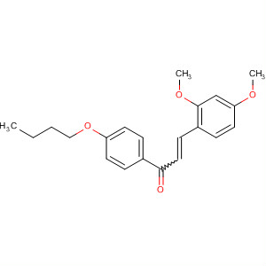 Molecular Structure of 199390-68-6 (2-Propen-1-one, 1-(4-butoxyphenyl)-3-(2,4-dimethoxyphenyl)-)