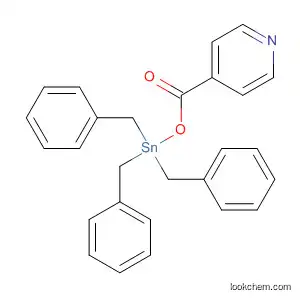 Molecular Structure of 213458-36-7 (Pyridine, 4-[[[tris(phenylmethyl)stannyl]oxy]carbonyl]-)