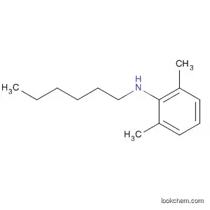 Molecular Structure of 213697-52-0 (Benzenamine, N-hexyl-2,6-dimethyl-)