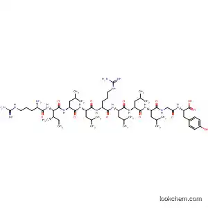 Molecular Structure of 214955-81-4 (L-Tyrosine,
L-arginyl-L-isoleucyl-L-leucyl-L-leucyl-L-arginyl-L-leucyl-L-leucyl-L-leucylglyc
yl-)