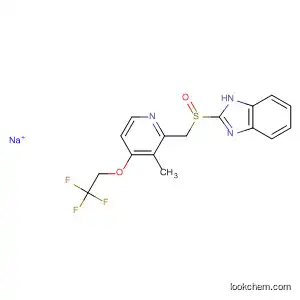 Molecular Structure of 226904-00-3 (Lansoprazole (sodiuM))