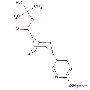 Molecular Structure of 286946-28-9 (3,8-Diazabicyclo[3.2.1]octane-8-carboxylic acid,
3-(6-amino-3-pyridinyl)-, 1,1-dimethylethyl ester)