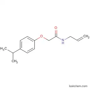 Molecular Structure of 304887-58-9 (Acetamide, 2-[4-(1-methylethyl)phenoxy]-N-2-propenyl-)