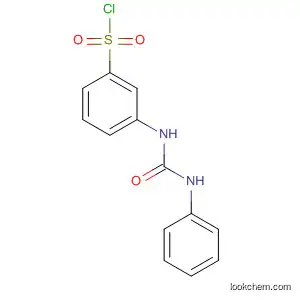Molecular Structure of 318462-66-7 (Benzenesulfonyl chloride, 3-[[(phenylamino)carbonyl]amino]-)
