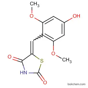 2,4-Thiazolidinedione, 5-[(4-hydroxy-2,6-dimethoxyphenyl)methylene]-