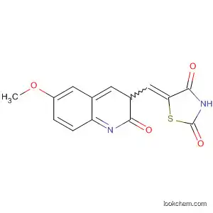 2,4-Thiazolidinedione,
5-[(1,2-dihydro-6-methoxy-2-oxo-3-quinolinyl)methylene]-