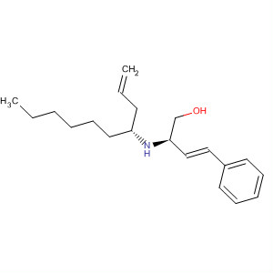 3-Buten-1-ol, 4-phenyl-2-[[(1R)-1-(2-propenyl)heptyl]amino]-, (2R,3E)-