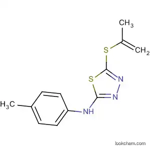 1,3,4-Thiadiazol-2-amine, N-(4-methylphenyl)-5-(2-propenylthio)-