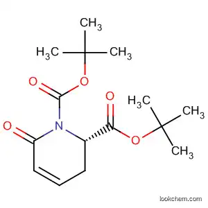 Molecular Structure of 515146-25-5 (1,2(2H)-Pyridinedicarboxylic acid, 3,6-dihydro-6-oxo-,
bis(1,1-dimethylethyl) ester, (2S)-)