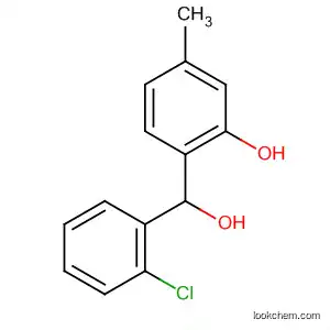Molecular Structure of 532930-27-1 (Benzenemethanol, a-(2-chlorophenyl)-2-hydroxy-4-methyl-)