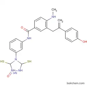 Benzamide,
N-[3-(3,5-dithioxo-1,2,4-triazolidin-4-yl)phenyl]-3-[2-(4-hydroxyphenyl)-2-
propenyl]-4-(methylamino)-