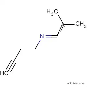 Molecular Structure of 545377-76-2 (3-Butyn-1-amine, N-(2-methylpropylidene)-)