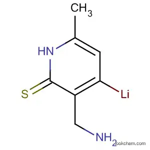 Molecular Structure of 552321-76-3 (2(1H)-Pyridinethione, 3-(aminomethyl)-6-methyl-, monolithium salt)