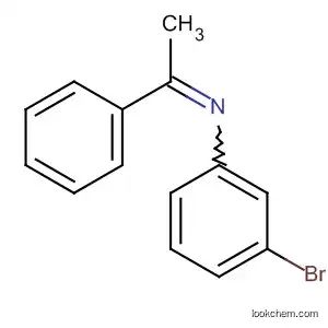 Benzenamine, 3-bromo-N-(1-phenylethylidene)-