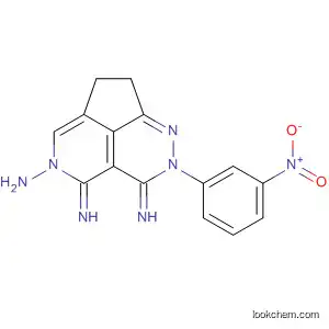Molecular Structure of 596106-99-9 (3,4,7-Triazaacenaphthylen-7(5H)-amine,
1,2,4,6-tetrahydro-5,6-diimino-4-(3-nitrophenyl)-)