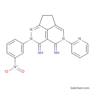 Molecular Structure of 596107-03-8 (3,4,7-Triazaacenaphthylene-5,6-diimine,
1,2,4,7-tetrahydro-4-(3-nitrophenyl)-7-(2-pyridinyl)-)