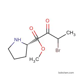 Molecular Structure of 620179-43-3 (L-Proline, 1-(2-bromo-1-oxopropyl)-, methyl ester)
