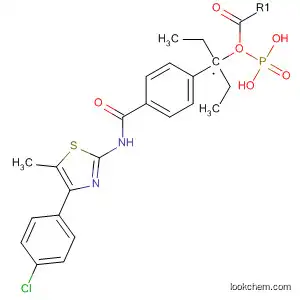 Molecular Structure of 623152-06-7 (Diethyl 4-(4-(4-chlorophenyl)-5-Methylthiazol-2-ylcarbaMoyl)benzylphosphonate)