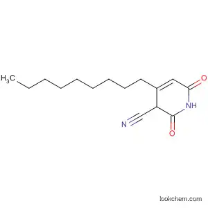 Molecular Structure of 630111-16-9 (3-Pyridinecarbonitrile, 1,2,5,6-tetrahydro-4-nonyl-2,6-dioxo-)