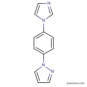 Molecular Structure of 630389-84-3 (1H-Pyrazole, 1-[4-(1H-imidazol-1-yl)phenyl]-)